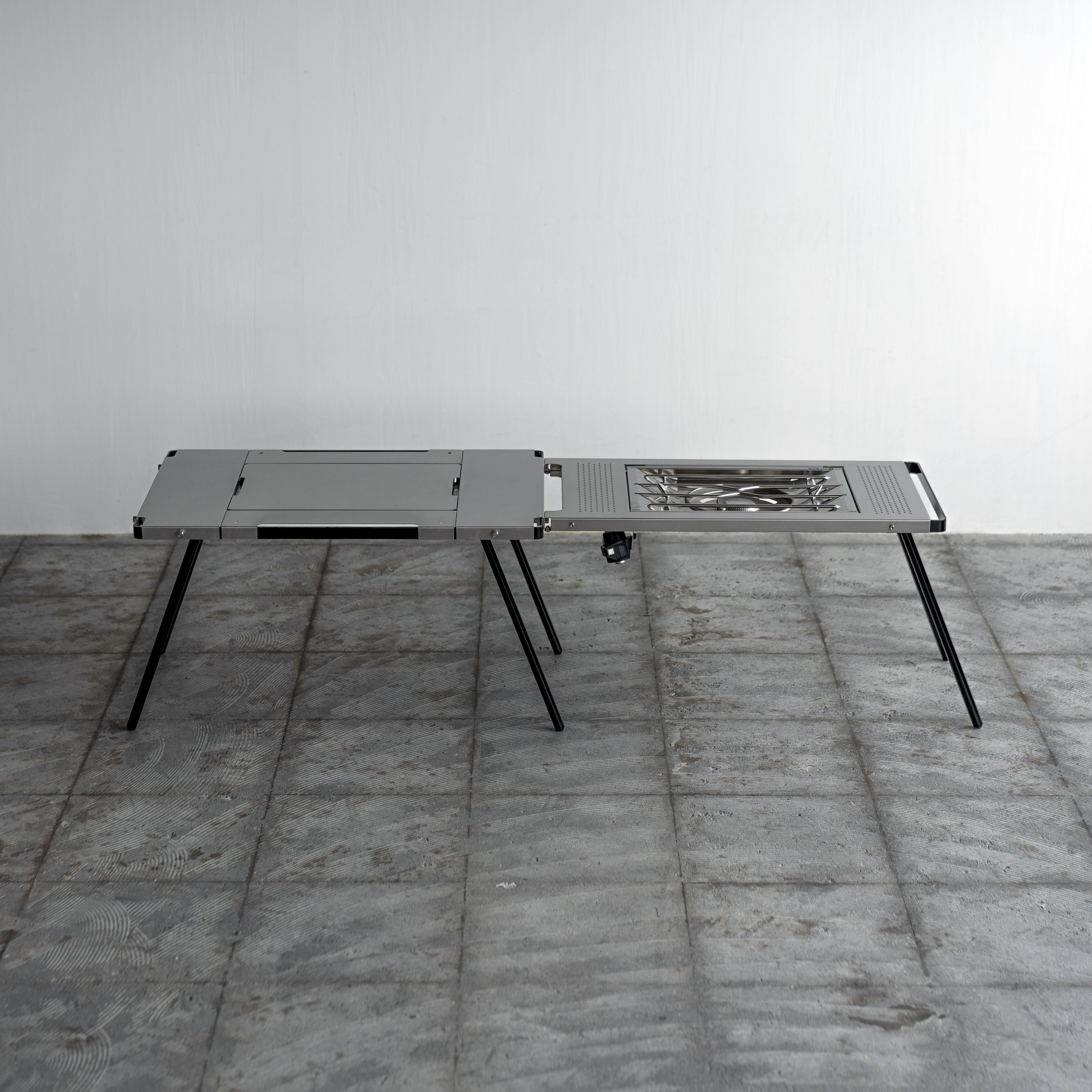 Side frame+Leg (Top cover&hangerなし)