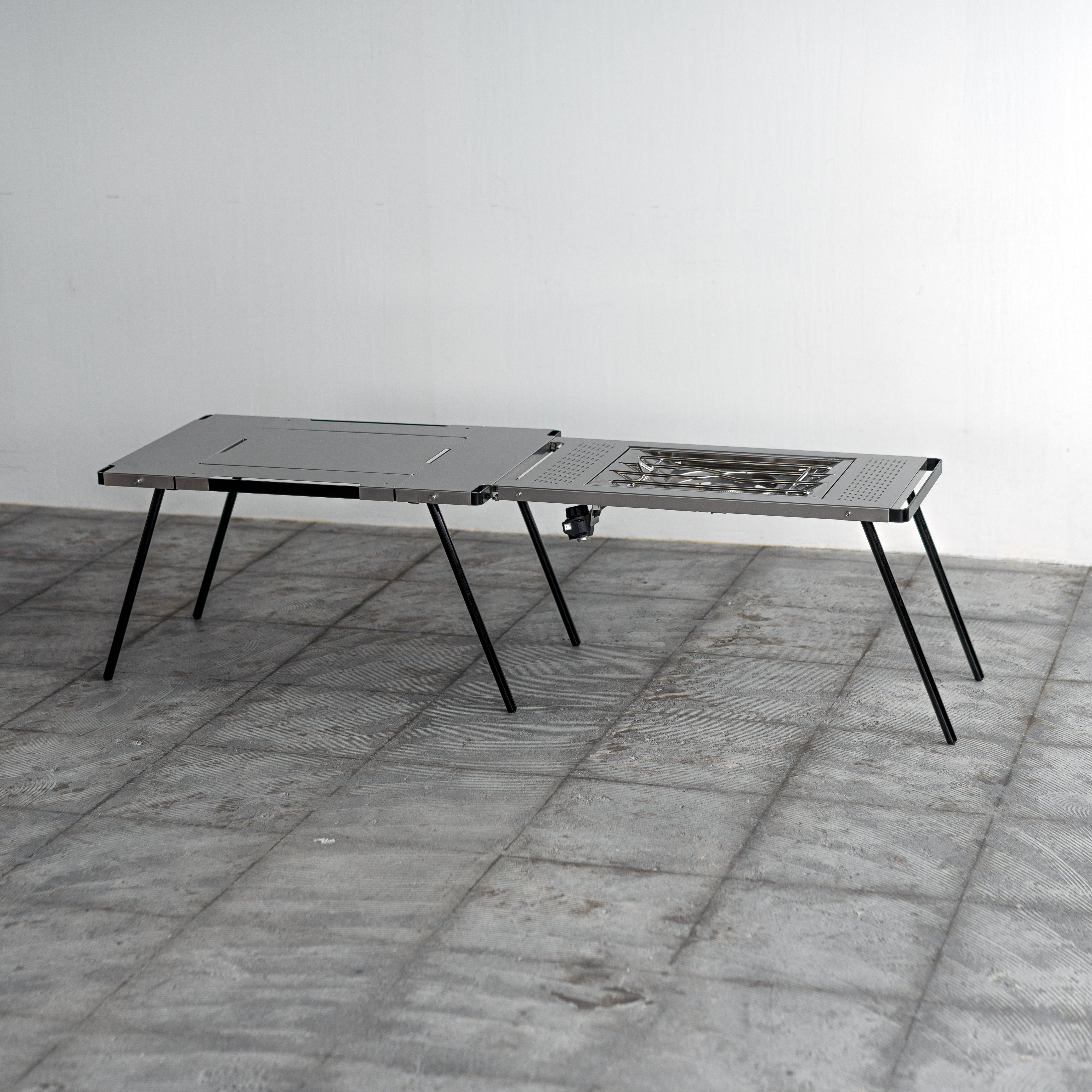 Side frame+Leg (Top cover&hangerなし)
