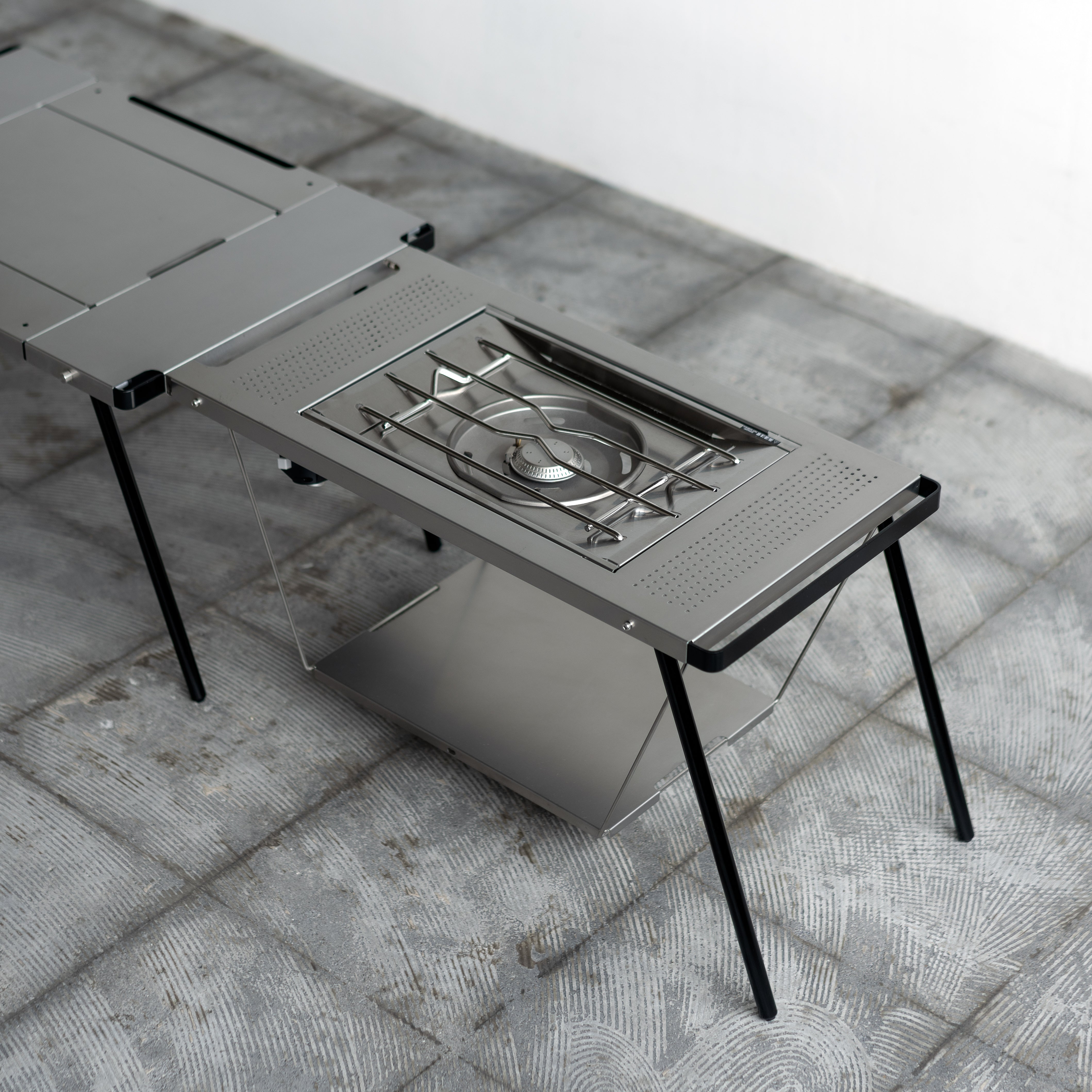 Side frame+Leg (Top cover&hangerあり）